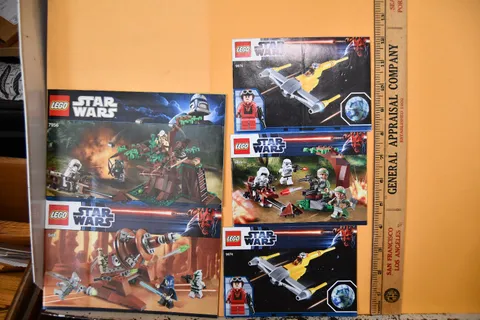 Lot Lego Manuals Star Wars 7956 9674 9489 9674 9491