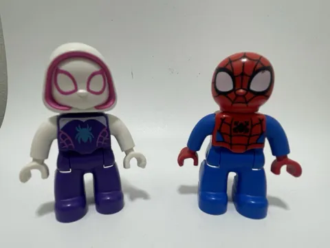 LEGO Duplo Spiderman And Ghost Spider Figures