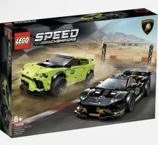 LEGO Speed Champions 76899 Lamborghini Urus ST-X & Huracán EVO 663pcs