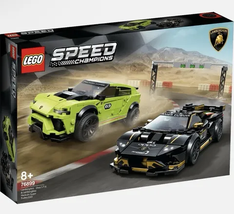 LEGO Speed Champions 76899 Lamborghini Urus ST-X & Huracán EVO 663pcs