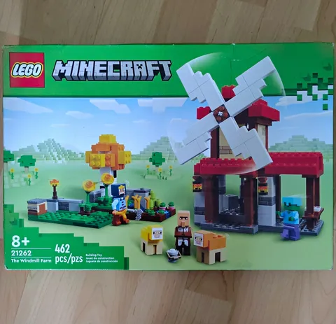 LEGO Minecraft The Windmill Farm 21262 Farm Set 462pcs Brick Separator
