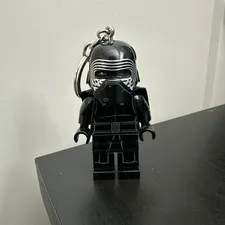 LEGO Star Wars Kylo Ren Minifigure Keychain Plastic Metal Movies Collectible Toy