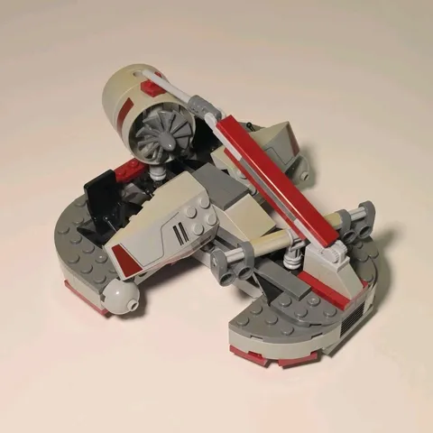 LEGO Star Wars Republic Fighter Tank 75182 Clone Wars 305pc 2017 Gray Red