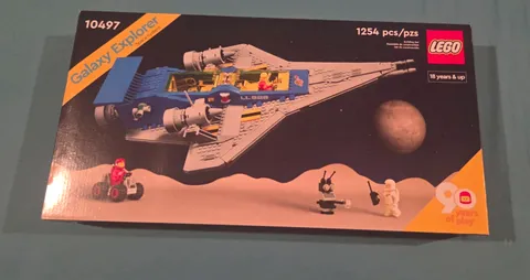 LEGO Galaxy Explorer 10497 Space System Complete Set 1254 pcs 18+