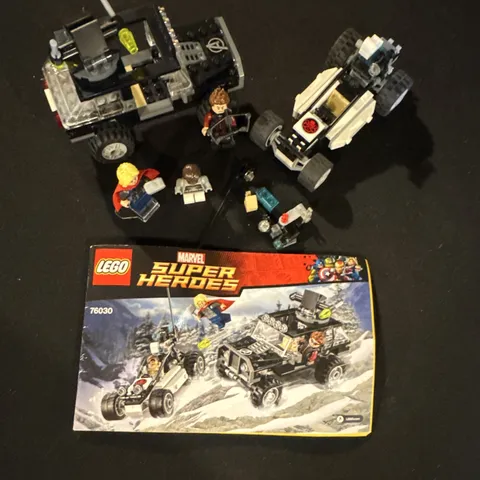 LEGO Marvel Super Heroes 76030 Avengers Hydra Showdown 220pcs Thor Hawkeye