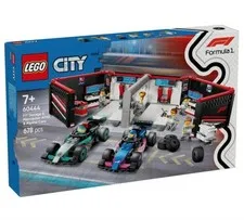 NEW LEGO CITY F1 Garage & Mercedes-AMG & Alpine Cars 60444 NEW SEALED