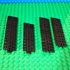 black LEGO Technic track tread link     50 Pieces