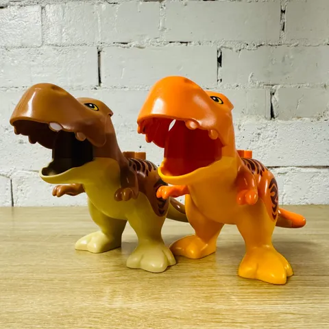 T-Rex Jurassic Park World Dinosaur Lot LEGO Duplo Minifigure Figure