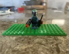 LEGO Star Wars Boba Fett Minifigure Pauldron Helmet Jet Pack 8097 sw0279