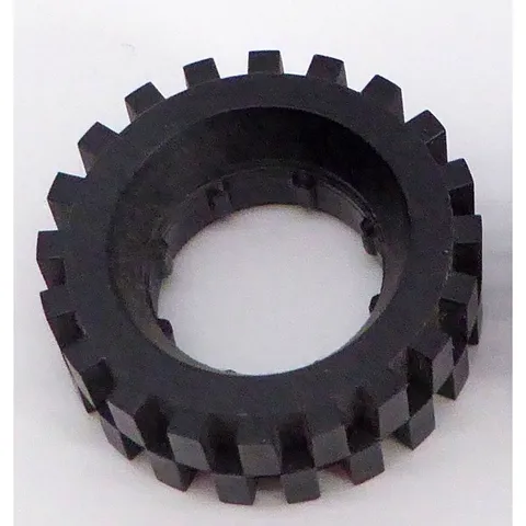 LEGO 10x Black Tire 30 x 10.5 Offset Tread inv.619