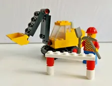 GENUINE LEGO SET  641 EXCAVATOR COMPLETE BUILD NO BOX NO INSTRUCTIONS