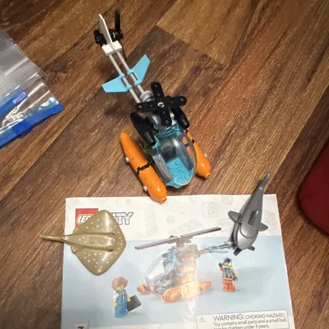 LEGO City Arctic Explorer Ship 60368  Set w/ Instructions