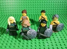 LEGO Medieval Lot of 6 Barbarians Wildmen Vikings Castle Fantasy Figures Weapons