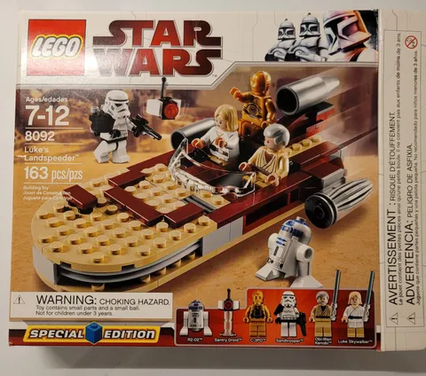 LEGO Star Wars: Luke's Landspeeder (8092) Complete With Box & instructions