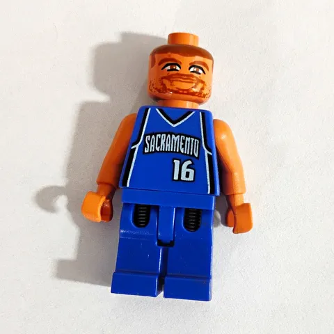 LEGO Basketball Minifigure Predrag Stojakovic Sacramento 16
