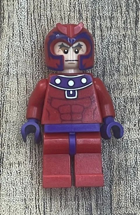 Lego 6866 MAGNETO MINIFIGURE sh031 Wolverine's Chopper Showdown