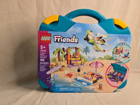 LEGO FRIENDS: Creative Beach and Travel Suitcase (42672)