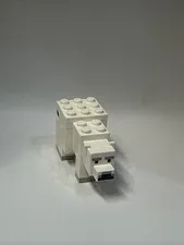 Lego Minecraft Pose-able Polar Bear Arctic Animal minebear02 Ice Snow Biome