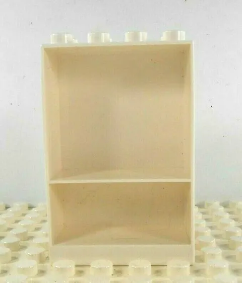 Lego Duplo Item Cabinet 2x4 4" white