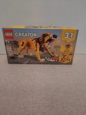 New 31112 LEGO 3 in 1 Wild Lion Creator New In Damaged Box 