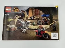 Lego Jurassic World 76945 Instructional Manual Only 2022