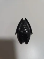 LEGO Bionicle Mask KRAAHKAN w/4 Hole Chin #44815b Black