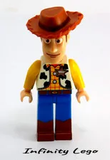 LEGO 2010-2011  Woody with Large Head Minifigure Toy Story Buzz Rescue 7590
