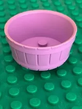 LEGO® MiniFigure Half Large Barrel, Container, Bushel Basket.