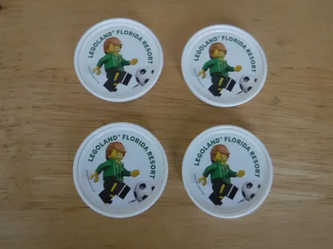 Legoland Four Pop Badges  Soccer 2026