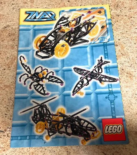 LEGO Znap Blackmobile Set 3571 Instruction Manual