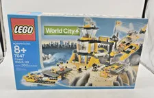 LEGO 7047 Coast Watch HQ MISB New Sealed World City Coast Guard Vintage Town