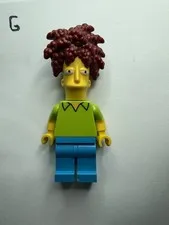LEGO Simpsons Krusty Burger SIDESHOW BOB Minifigure 10352 New