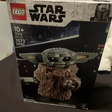 LEGO Star Wars: The Child (75318) Partially built. Bags 1&2