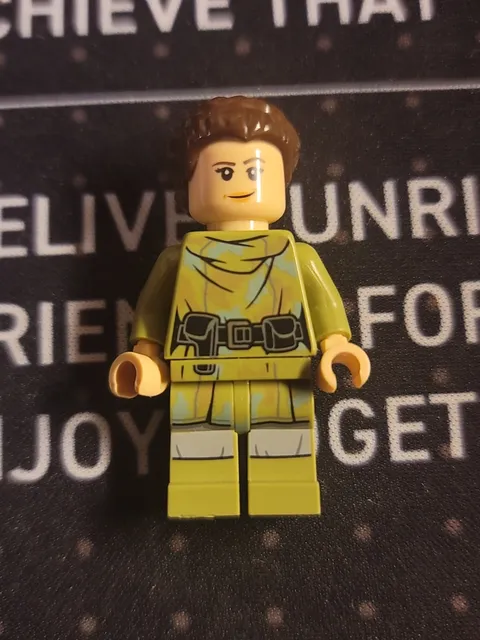 LEGO® Star Wars Princess Leia Minifigure Olive Green Endor Outfit 75366 sw1296