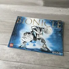 LEGO Bionicle Lewa Nuva 8565 Manual Only Kohrak Piece Canister 2002