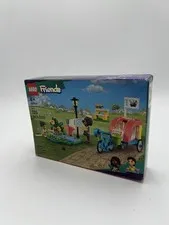 LEGO Friends 41738 Dog Rescue Bike Set 125 pcs NEW Sealed Damaged Box