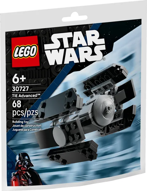 TIE Advanced Star Wars Lego 30727 Paper bag New Sealed