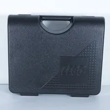 1997 LEGO Black Plastic Carrying & Storage Case With Secure Plastic Latches EUC