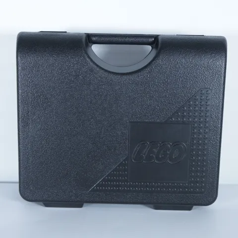 1997 LEGO Black Plastic Carrying & Storage Case With Secure Plastic Latches EUC
