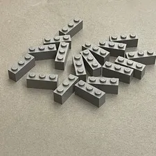 Lego 3622 Dark Gray Replacement Parts Pieces Lot of 17