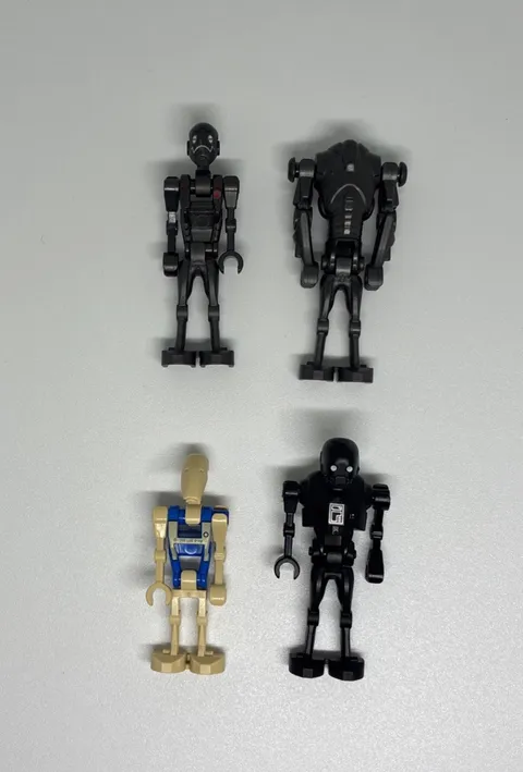 Rare Star Wars Lego Minifigures *PERFECT CONDITION* Only Droids Lot