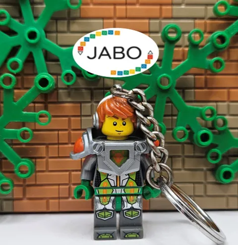 (S13 / 5 / 8) LEGO 852856 Nexo Knights Aaron Key Cain Keychain