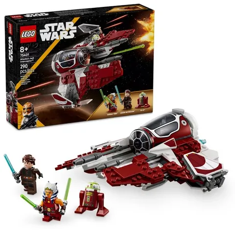 MINT CONDITION –COLLECTOR– NIB LEGO Star Wars Ahsoka’s Jedi Interceptor (75401)
