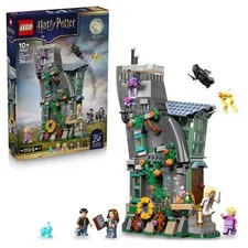 LEGO Harry Potter Luna Lovegood's House Toy - DIY Miniature Model Kit w/a Light