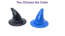 Lego Mini Figure Wizard Witch Hat Headgear You Choose the Color