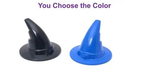 Lego Mini Figure Wizard Witch Hat Headgear You Choose the Color