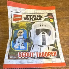LEGO Star Wars Scout Trooper Minifigure Foil Pack Plastic Movies 6+ 2023