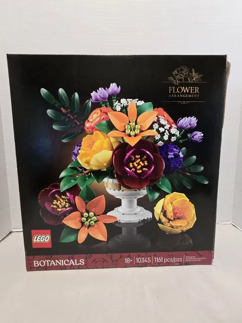 Lego Botanicals Flower Arrangement 10345 EMPTY BOX ONLY