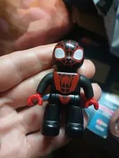 LEGO Duplo figure of Miles Morales, also known as "Spin" from Spidey and His...