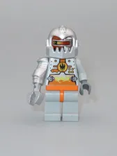 LEGO Agents Magma Commander trans head robot minifigure 8971